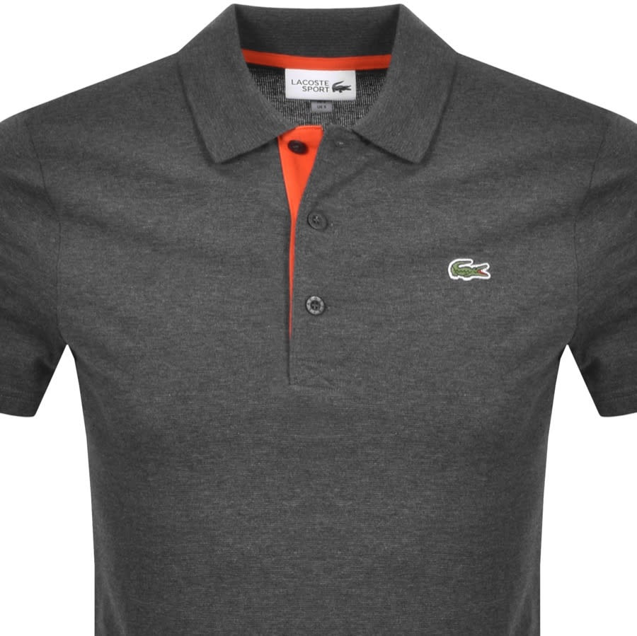 Alternative Image for ProductLacoste Sport Colourblock Polo T Shirt Grey2